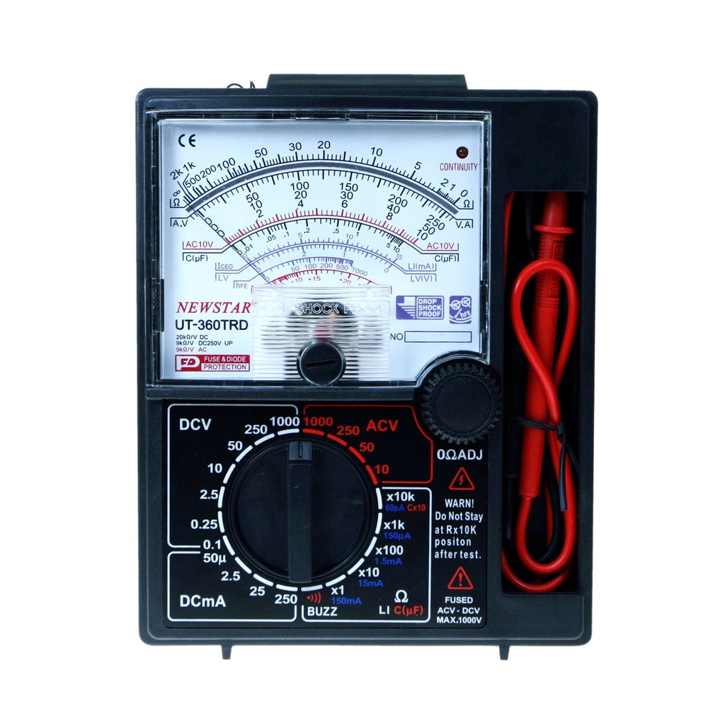 LQD Newstar UT-360TRD Analog Multitester with Cover Multimeter UT360TRD