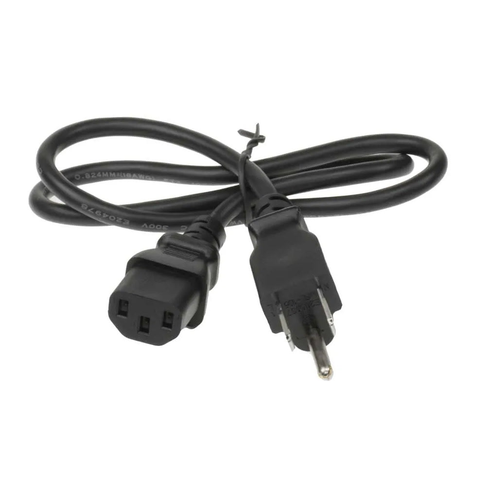 Power Cord NEMA 5 15P To C13 NEMA 5-15P 1.5m Replacement AC Power Cord Monitor Power Cable 1.5meters
