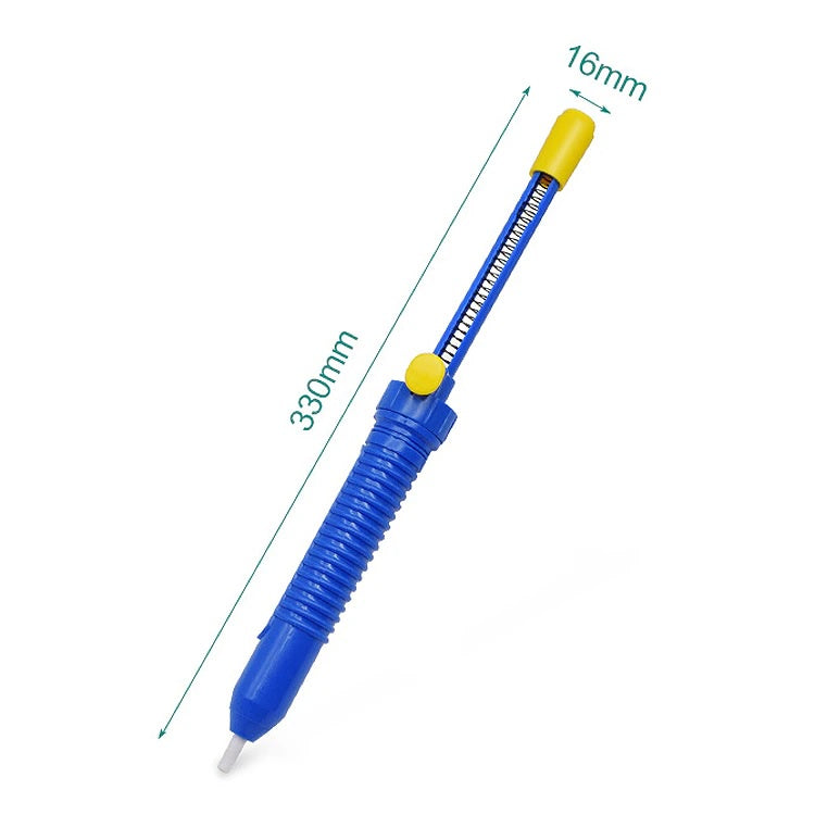 LQD Desoldering Pump Strong Tin Absorber Ax-108 Manual PVC Desoldering Soldering Tool Suction Tin
