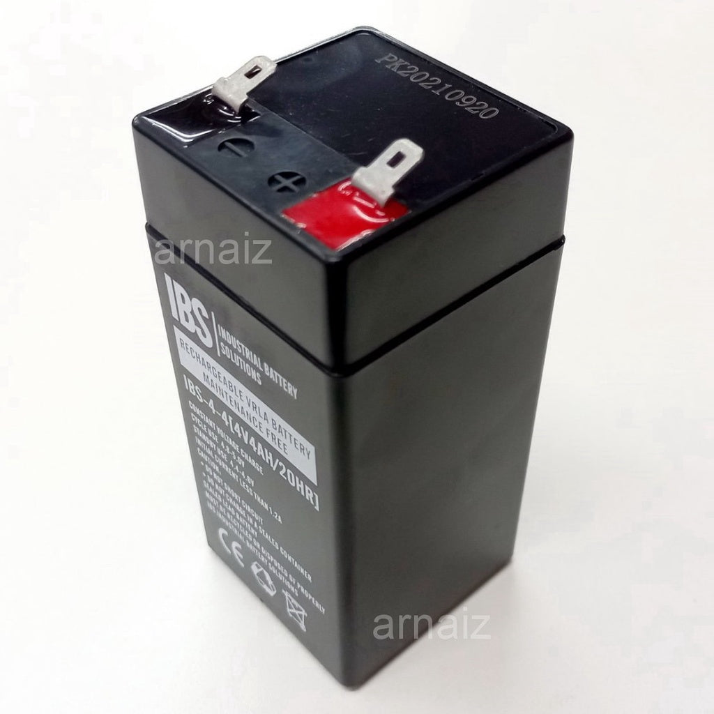 Rechargeable Lead Acid Battery 4V4Ah 4 Volts Battery 2FM4 Batteries 4V 4.5Ah 4V4.0Ah 4V 4Ah