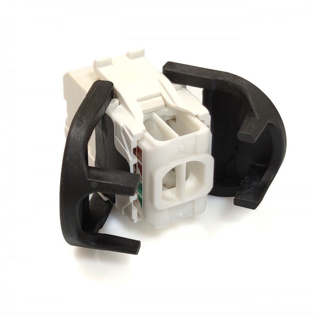 CAT6 RJ45 Keystone Jack UTP Key stone M-45-5 Shuttered Cat 6 UTP Tool less RJ45 3M Volition Style