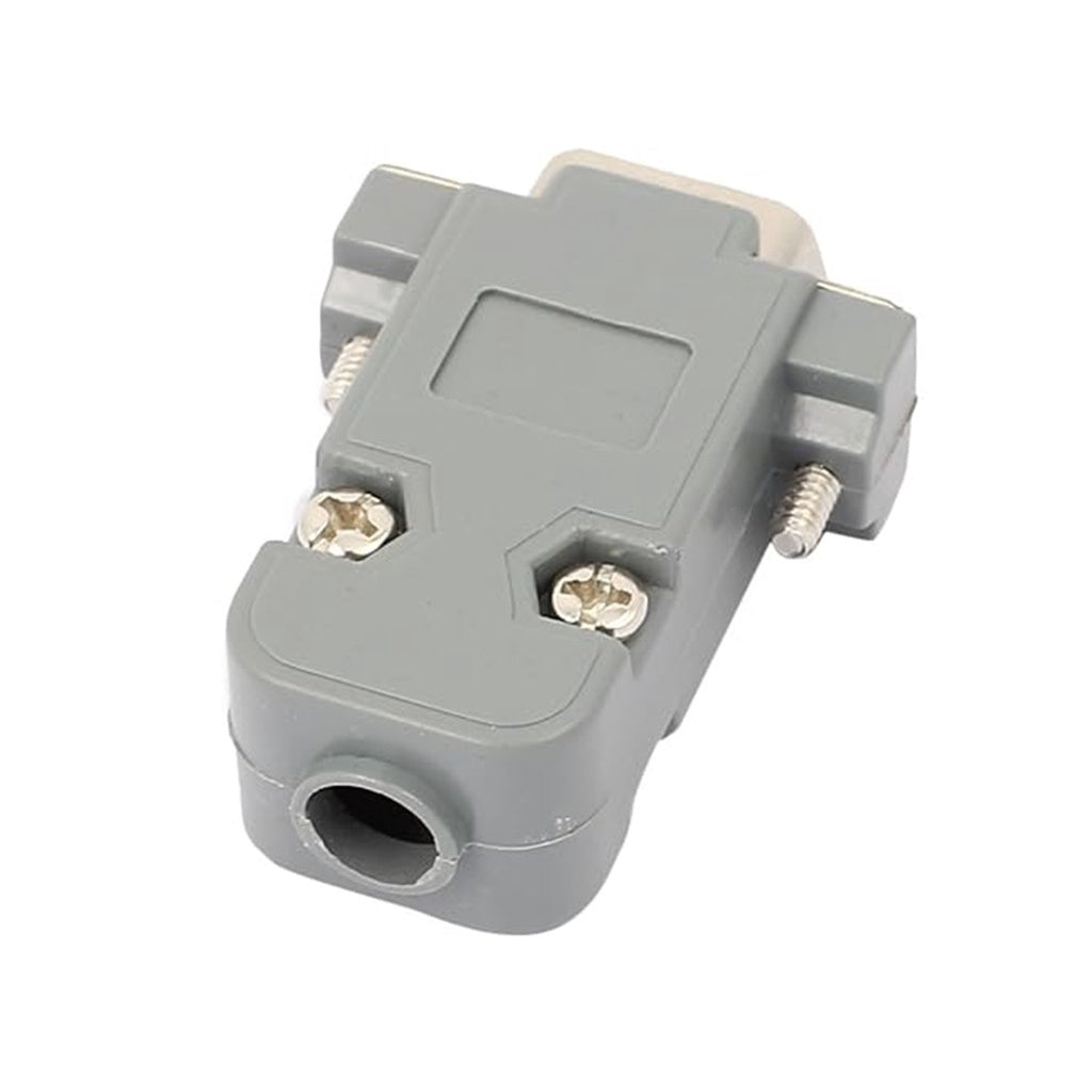 DB9 RS232 Male Connector with Socket D Sub 9 pin PCB Connector Male Connect with Cover Set