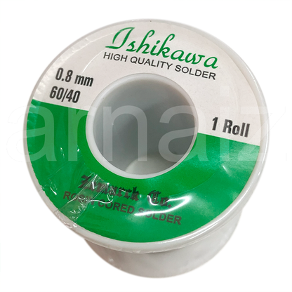 Ishikawa Soldering Lead 0.8mm QUICK MELT 60/40 Tin Lead Rosin Core Solder Soldering Ichikawa Welding