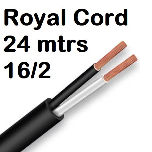 LQD Duraflex Royal Cord AWG 16/2 24 meters Gauge Conductor Portable Electric Wire Power Cable 24m
