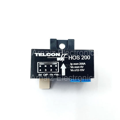 Telcon HOS200 Current Transformer HOS-200 Ip nom 200A Vo nom 4V Vs +- 12 - 15V