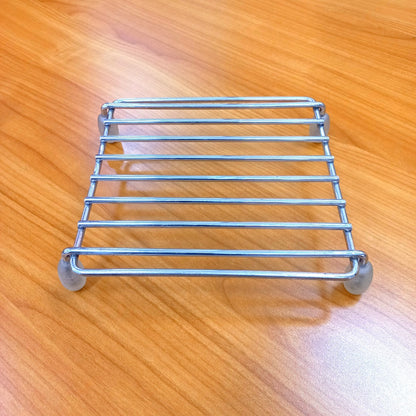 Hot Pot Stand Heat Trivet For Kitchen Table Dining Table Chrome Plated Square Shape 170 x 170 x 30mm