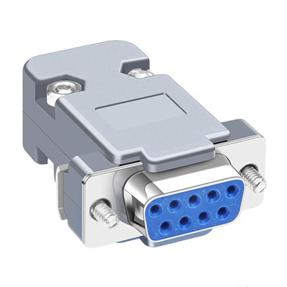DB9 RS232 Female Connector with Socket D Sub 9 pin PCB Connector Female Connect with Cover Set