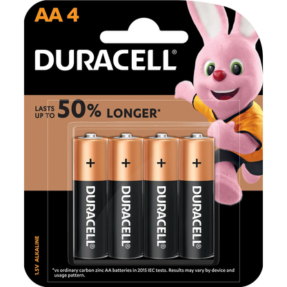 Duracell AA Alkaline (4pcs) Battery