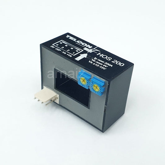 Telcon HOS200 Current Transformer HOS-200 Ip nom 200A Vo nom 4V Vs +- 12 - 15V