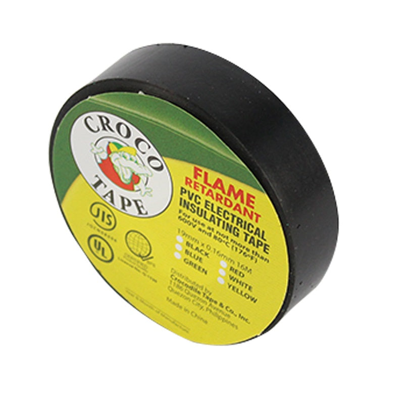 Crocodile Electrical Tape Big Croco PVC Insulating Flame Retardant Electrical Tape 0.16mm x 19mm x 16M