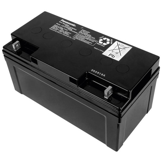 Panasonic 12V 65Ah SLA VRLA Rechargeable Battery LC-P1265NA Valve Regulated Sealed Lead-Acid Battery