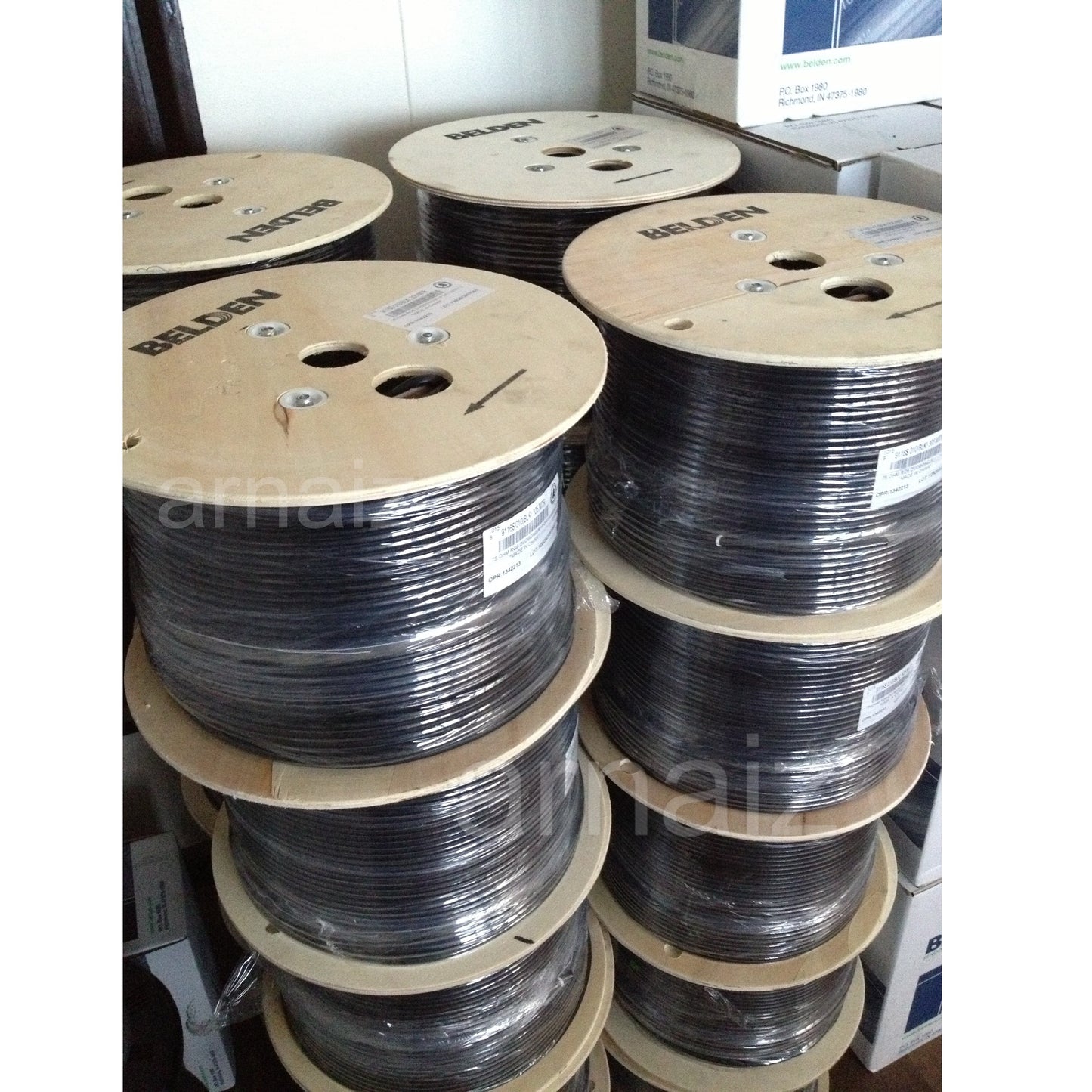 Belden RG6 9116S Coaxial Cable RG 6 CATV Video CCTV 305 meters 1000 feet