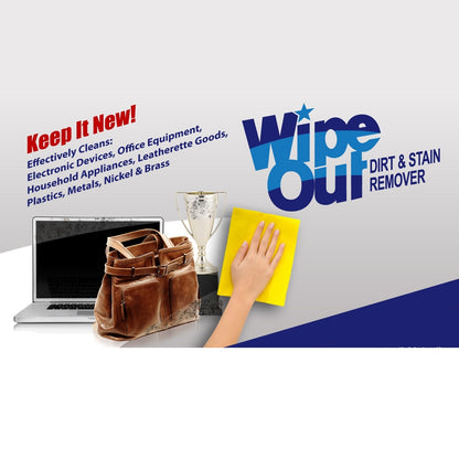 Wipe Out with Antibac Dirt and Stain Remover 145g 250g 145 Gram 250 Grams WipeOut Anti-Bacterial