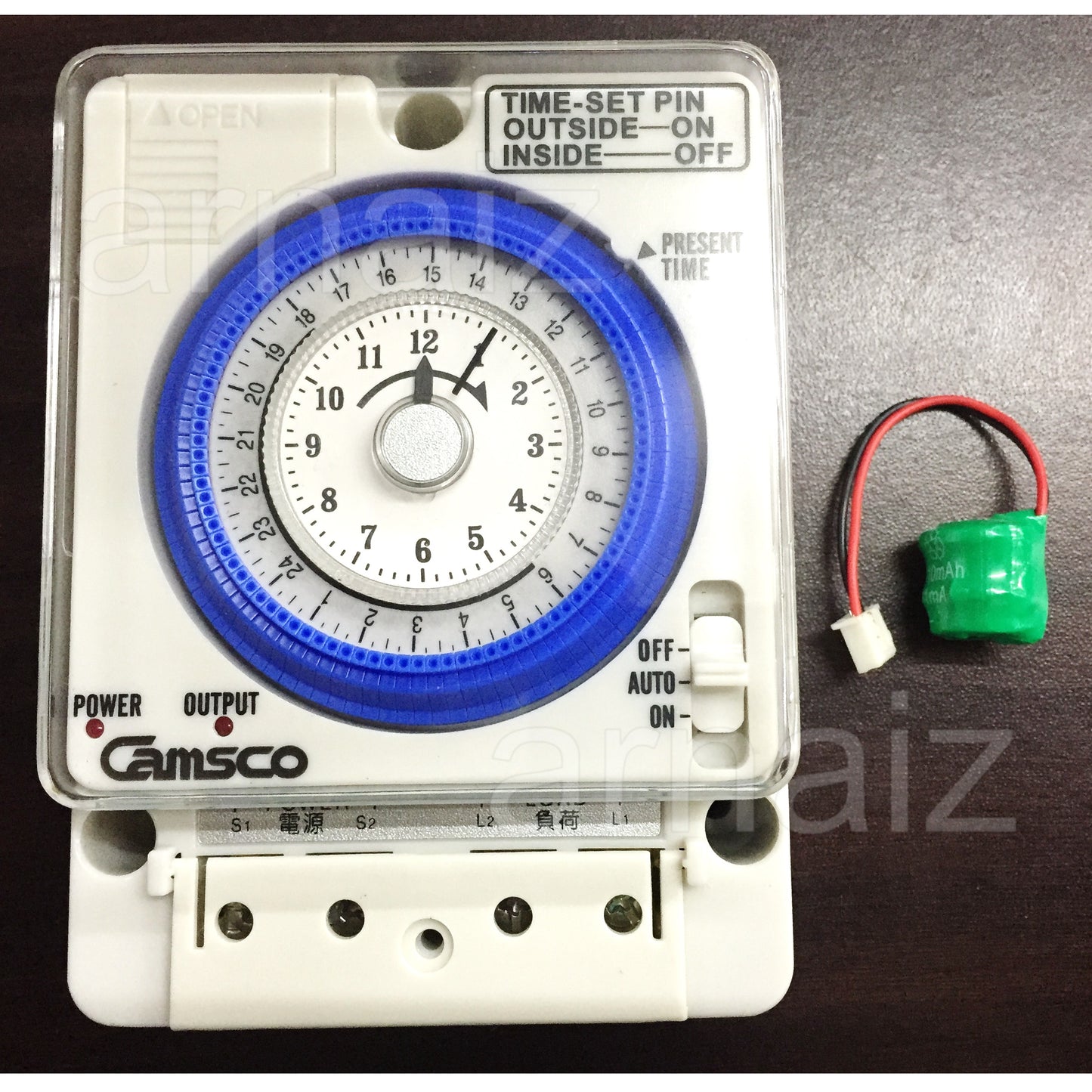 Camsco TB-35N Non Power Failure 24 Hours Timer Time Switch 15A