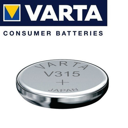 Varta V315 SR67 (1pc) 1.55v Silver Oxide Button Cell Battery Varta V 315 SR716SW