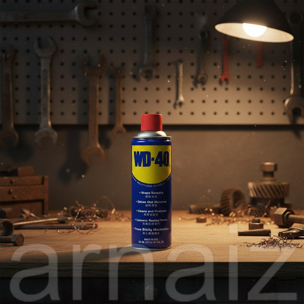 Multipurpose Lubricant WD-40  382ML 12.9 12.9 FL. OZ. Multi-Purpose  Lubricant Penetrating Oil WD40