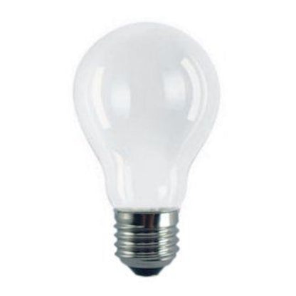 GLS Rough Service Frosted 60W E27 A60 FR ES Warm White Pearl Finish Dimmable 60 Watts