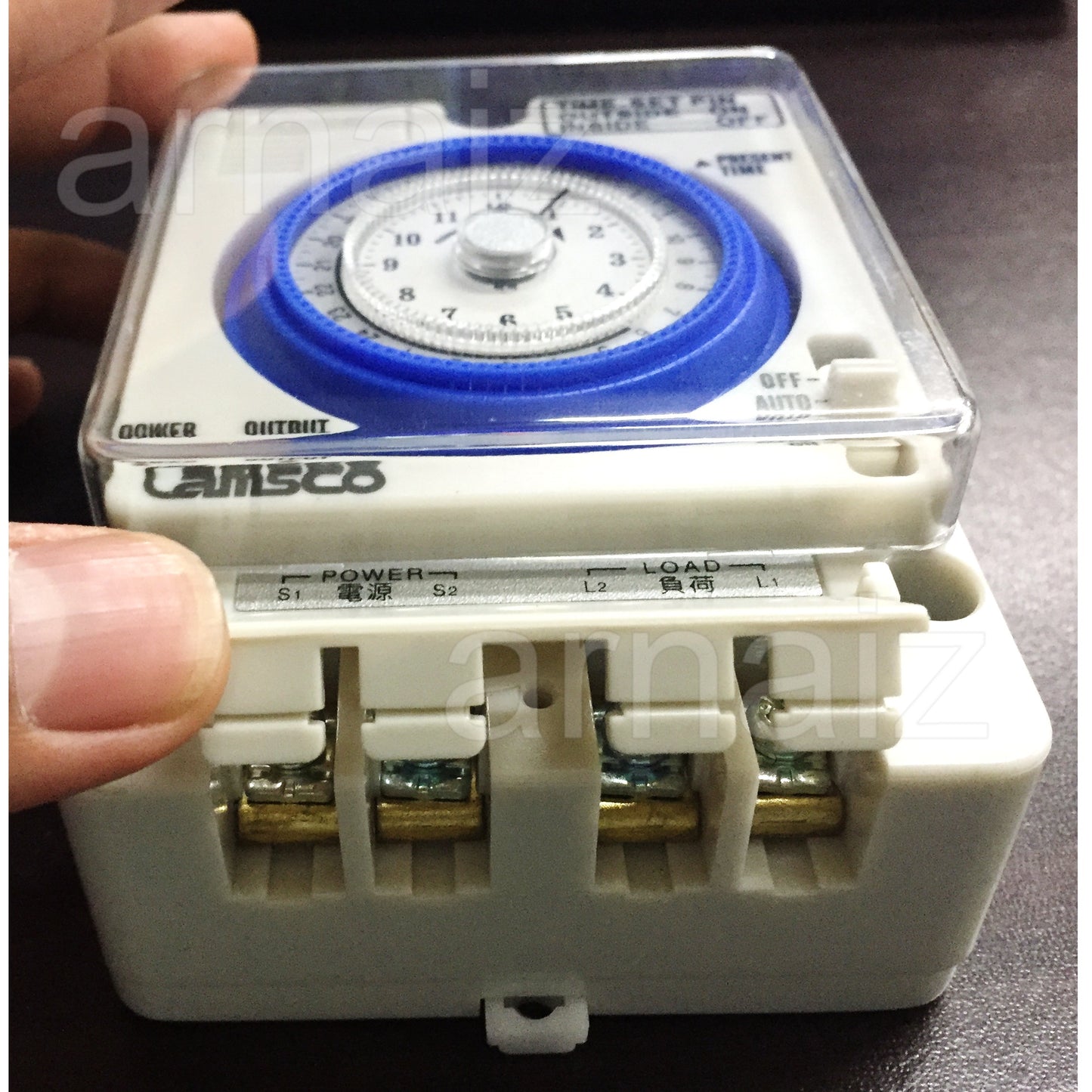 Camsco TB-35N Non Power Failure 24 Hours Timer Time Switch 15A