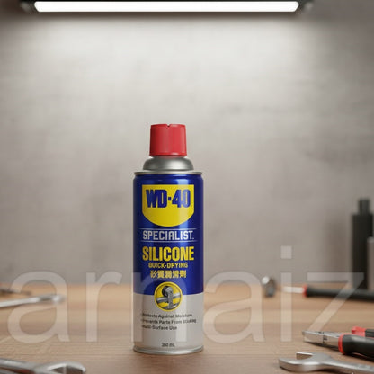 WD-40 Specialist High Performance Silicone Lubricant 360ml WD40 Quick Drying Silicon Lube Lubricants