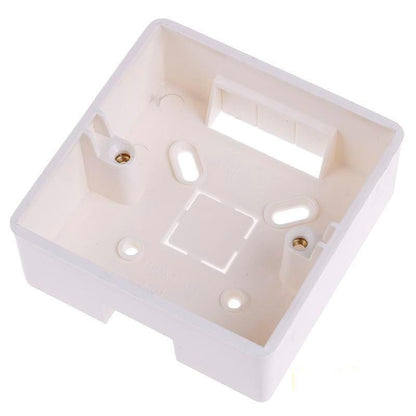 86*86 86x86 Type Switch Socket Base Outfit Junction Box Surface Mount Bottom Box 86mm*86mm