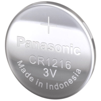 Panasonic CR1216 (1pc) 3v Lithium Button Cell Battery in Blister Pack CR 1216 Batteries 6216