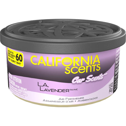 California Scents Organic Canister Air Freshener Car Fragrance Scent Spill Proof Can Air Purifier