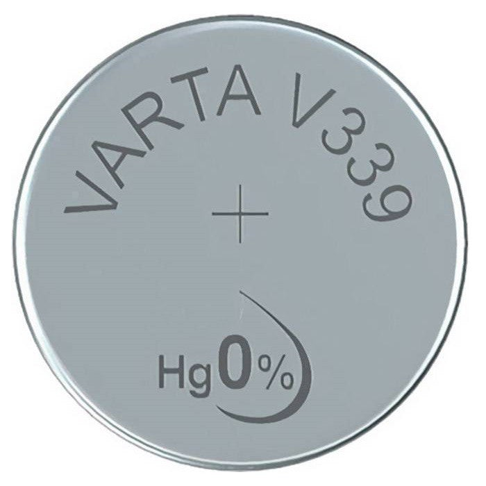 Varta V339 SR714 (1pc) 1.55v Silver Oxide Button Cell Battery Varta V 339 SR714SW