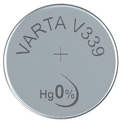 Varta V339 SR714 (1pc) 1.55v Silver Oxide Button Cell Battery Varta V 339 SR714SW