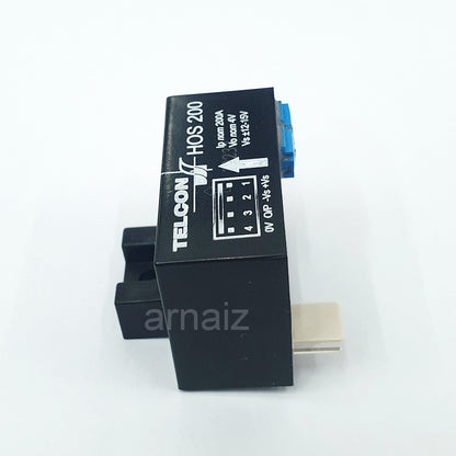 Telcon HOS200 Current Transformer HOS-200 Ip nom 200A Vo nom 4V Vs +- 12 - 15V