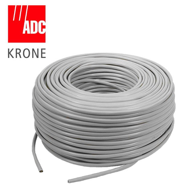 Krone Truenet Cat 5E Cable UTP Unshielded AWG24 Gray Data LAN Cable Cat5E Cat5 305 meters 1000 feet