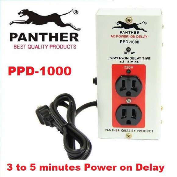 Panther Power On Delay Outlet 1000W PPD 1000 PPD-1000 PPD1000