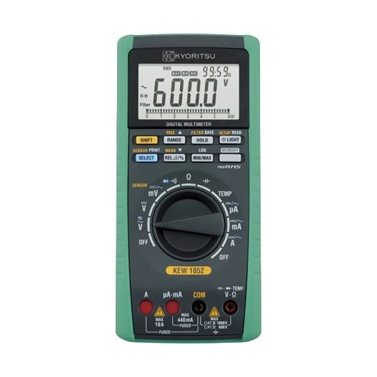 Kyoritsu 1052 Digital TRMS Mutlimeter High Accuracy Precision AC DC Multitester KEW 1052