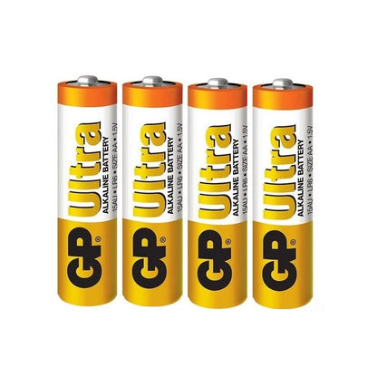 GP Ultra AA Alkaline (4pcs) Battery LR6 15AU