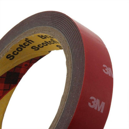 3M Double Sided 22 mm x 4.6 m or 7/8 in x 15ft Super Strength Molding Tape 03616 Double Sided Acryl