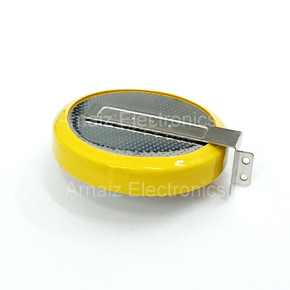 CR2450 Neutral With 1F6 Pins 3V Lithium Battery 3 Volts