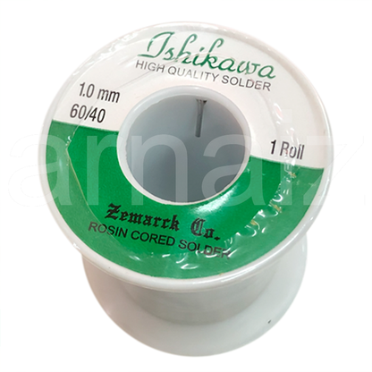 Ishikawa Soldering Lead 1.0mm QUICK MELT 60/40 Tin Lead Rosin Core Solder Soldering Ichikawa Welding