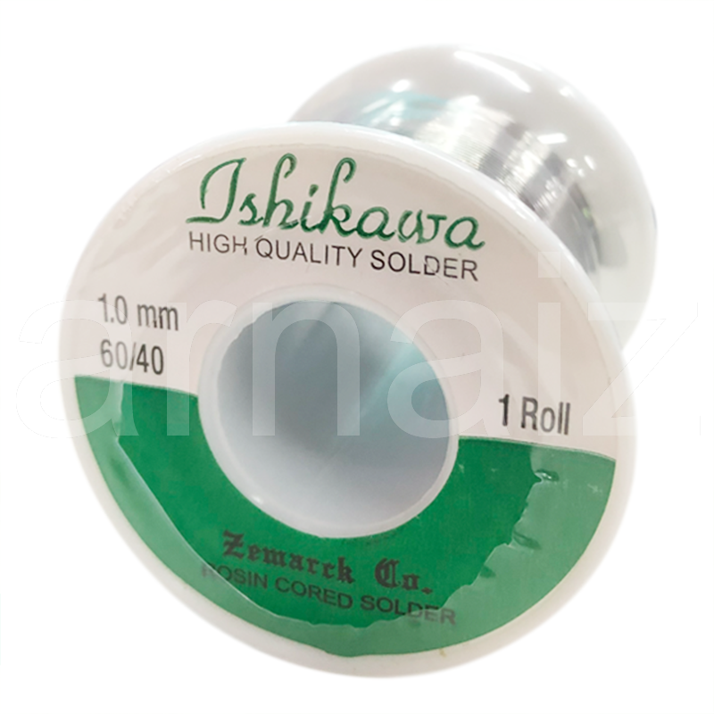 Ishikawa Soldering Lead 1.0mm QUICK MELT 60/40 Tin Lead Rosin Core Solder Soldering Ichikawa Welding