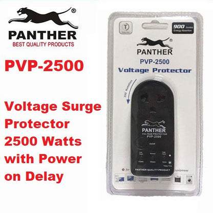 Panther PVP-2500 Voltage Surge Protector 2500 Watts with Power on Delay PVP2500 PVP 2500