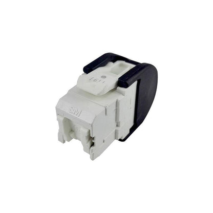 3M Volition Cat6 8-Way Female Tool-less IO Information Outlet RJ45 Connector Keystone Mount