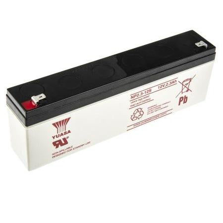 Yuasa 12v 2.3Ah SLA Rechargeable Battery NP2.3-12 Valve Regulated Sealed Lead-Acid Battery 12 Volts