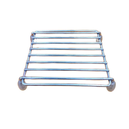 Hot Pot Stand Heat Trivet For Kitchen Table Dining Table Chrome Plated Square Shape 170 x 170 x 30mm