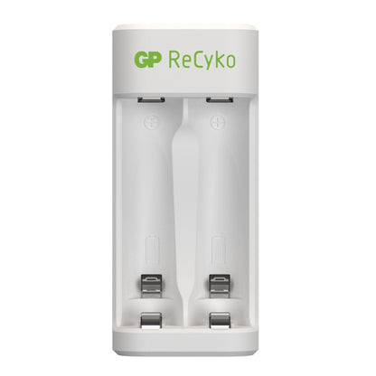 GP ReCyko USB Charger for AA and AAA Batteries  2 Slot With Free 2pcs 800mAh AAA Batteries E211