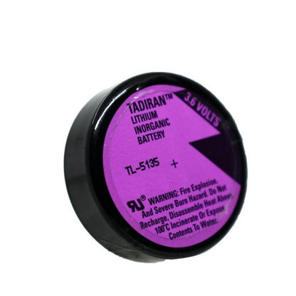 Tadiran TL-5135 Battery 3.6v Lithium Wafer Battery - non rechargeable Tadiran TL-5135 Batteries