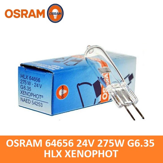 Osram 64656 FNT 24V 275W G6.35 HLX Halogen Display Lamp Peanut Bulb