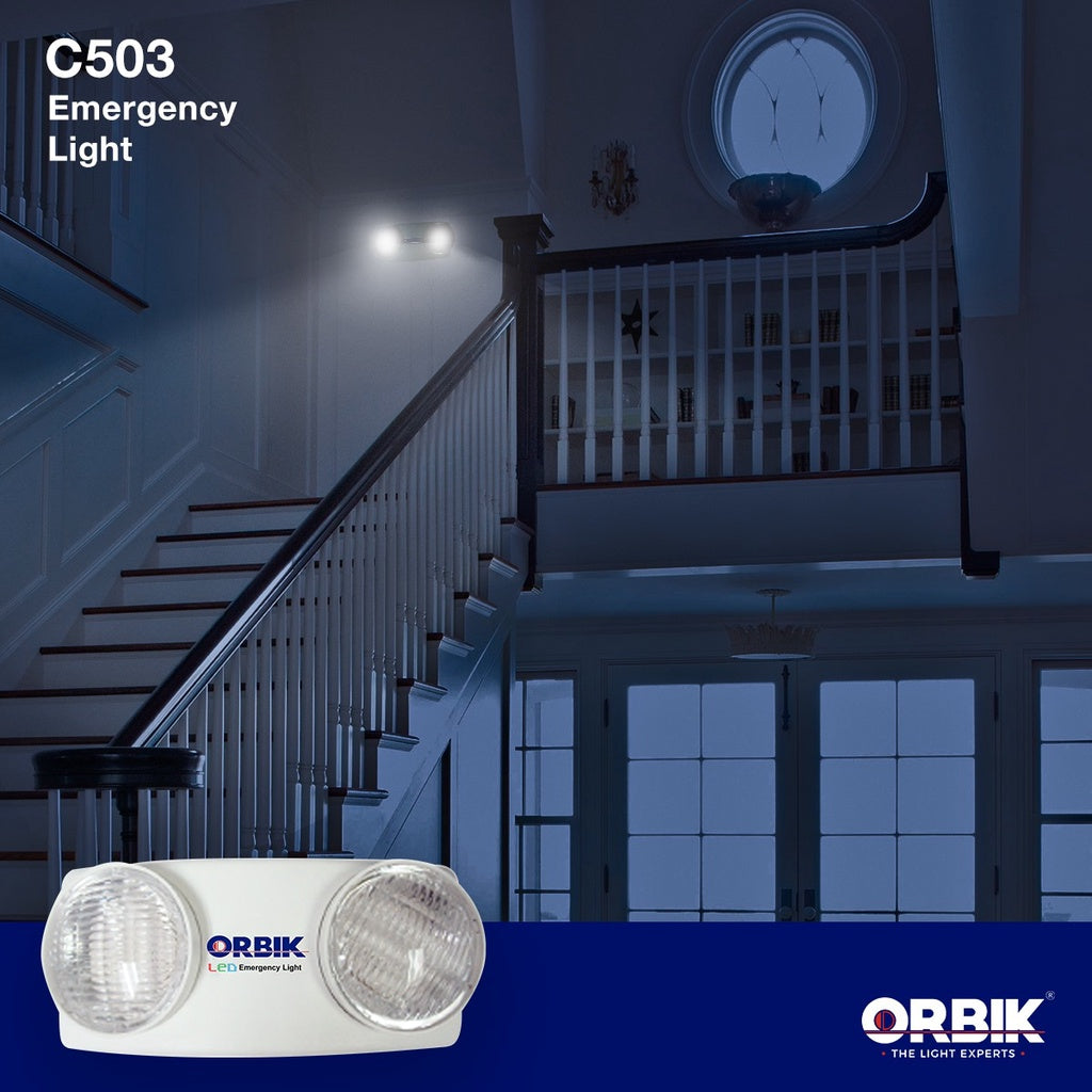 Orbik C503 LED Emergency Light Lamp Rechargeable High Power Bright Led