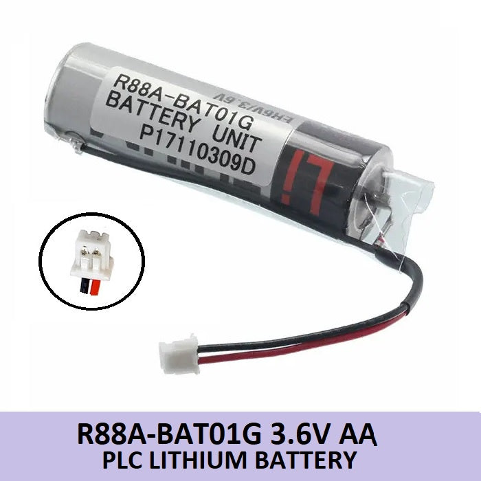 R88A-BAT01G PLC Lithium Battery 3.6V AA R88A-BAT01G-ND Battery for Accurax G5 Servo System