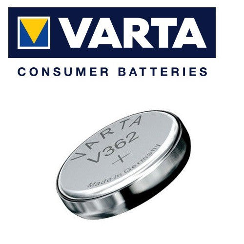 Varta V362 SR58 (1pc) 1.55v Silver Oxide Button Cell Battery Varta V 362 SR721SW