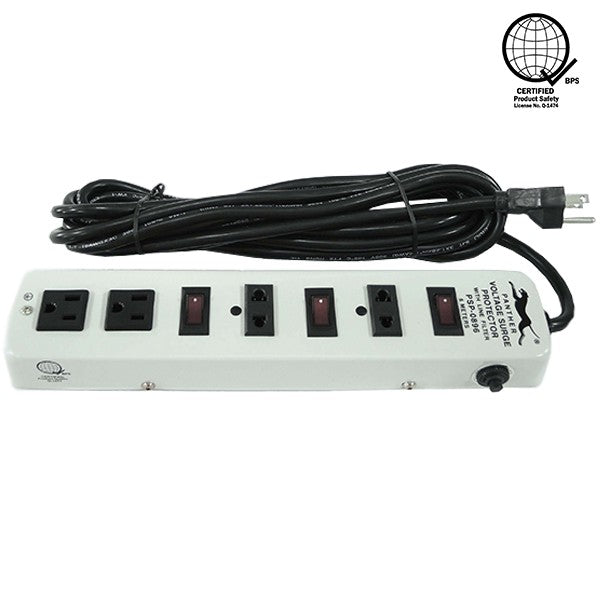 Panther Extension Cord Voltage Surge Protector with Line Filter 5 meters PSP-0896 PSP 0896 PSP0896
