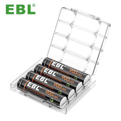 EBL AAA (4pcs) USB AAA Rechargeable Batteries 1.5V Lithium Ion Rechargeable Battery 900mWh TB1444