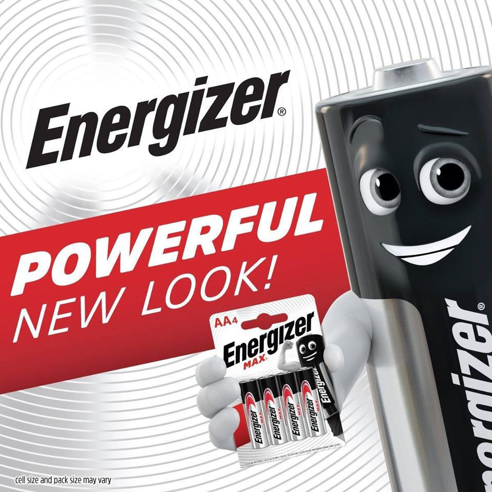 Energizer AA Batteries (24 pcs) Energizer MAX AA Alkaline Battery Original Sealed in Blister Pack